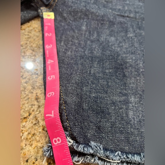 One Teaspoon Raw Indigo Mr Skinny Jean Shorts Mens size 32 NWT - Picture 7 of 12